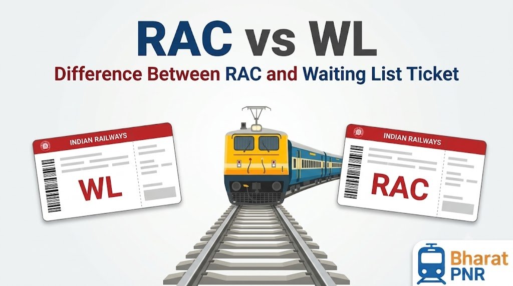Difference Between RAC and WL Ticket in Indian Railways - Complete Guide for Travelers