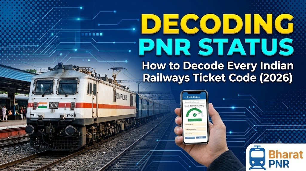 Complete guide to Indian Railways PNR status meanings and code abbreviations