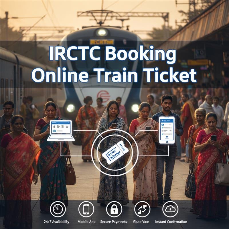 IRCTC Booking Online Train Ticket