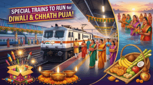 Diwali Special Trains 2026: Schedule, Routes, Train Numbers & How to Book Tickets
