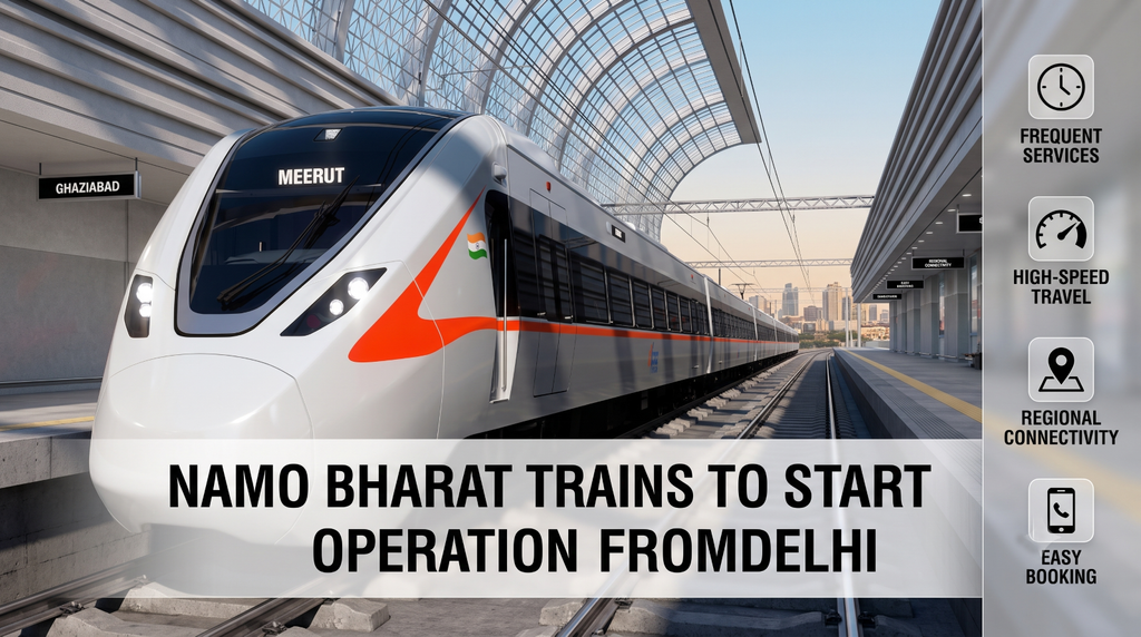 Namo Bharat (RRTS) Train Routes, Ticket Price & Timing Explained