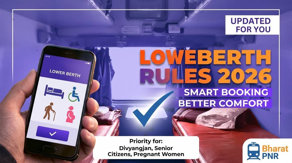 Senior Citizen Railway Concession 2026: Rules, Lower Berth & Current Benefits