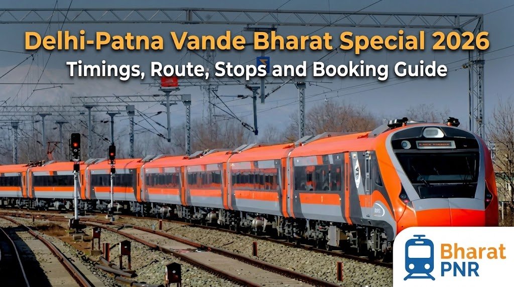 Vande Bharat Festival Special train between Delhi and Patna for Diwali and Chhath 2026